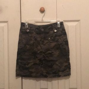 Camouflage skirt